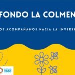 Banner del programa de suport 'La Colmena' de la Fundación Finanzas Éticas, que ha seleccionat la cooperativa de carsharing elèctric de Mallorca..